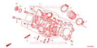 CULASSE pour Honda NC 700 X ABS LOWER de 2012