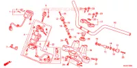 GUIDON   TE DE FOURCHE pour Honda NC 700 X ABS LOWER de 2012