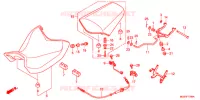 SELLE pour Honda NC 700 X ABS LOWER de 2012