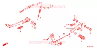 PEDALE pour Honda NC 700 X de 2013