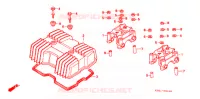 COUVRE CULASSE pour Honda 250 NIGHTHAWK de 1992