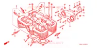 CULASSE pour Honda 250 NIGHTHAWK Without speed Warning Limit de 1994