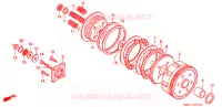 EMBRAYAGE pour Honda 250 NIGHTHAWK Without speed Warning Limit de 1994