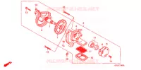 POMPE A HUILE pour Honda 250 NIGHTHAWK Without speed Warning Limit de 1994
