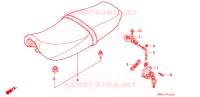 SELLE pour Honda 250 NIGHTHAWK Without speed Warning Limit de 1994