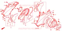 COUVERCLES LATERAUX pour Honda NC 700 INTEGRA de 2012