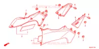 COUVERCLES LATERAUX pour Honda NC 700 INTEGRA de 2012
