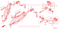 CLIGNOTANT pour Honda INTEGRA 700 de 2013