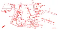 GUIDON   TE DE FOURCHE pour Honda INTEGRA 700 de 2013