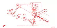 MAITRE CYLINDRE DE FREIN ARRIERE pour Honda INTEGRA 700 de 2013