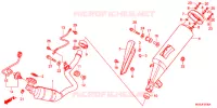SILENCIEUX D'ECHAPPEMENT pour Honda INTEGRA 700 de 2013