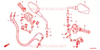 COMMODO   CABLE   RETROVISEUR pour Honda INTEGRA 700 SPECIAL EDITION de 2013