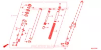 FOURCHE pour Honda INTEGRA 700 SPECIAL EDITION de 2013