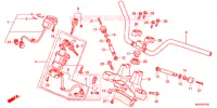GUIDON   TE DE FOURCHE pour Honda INTEGRA 700 SPECIAL EDITION de 2013