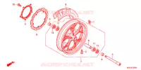 ROUE AVANT pour Honda INTEGRA 700 SPECIAL EDITION de 2013