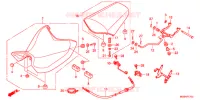 SELLE pour Honda NC 700 ABS de 2012
