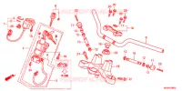 GUIDON   TE DE FOURCHE pour Honda NC 700 ABS de 2013