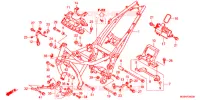 CADRE pour Honda NC 700 de 2012
