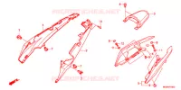 COUVERCLES LATERAUX pour Honda NC 700 de 2012