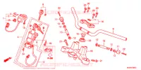 GUIDON   TE DE FOURCHE pour Honda NC 700 de 2012