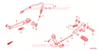 PEDALE pour Honda NC 700 de 2012
