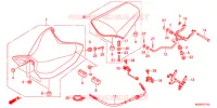 SELLE pour Honda NC 700 de 2012