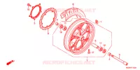 ROUE AVANT pour Honda NC 700 de 2013