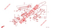 SILENCIEUX D'ECHAPPEMENT pour Honda STEED 400 VLX Flat bar handle, With speed warning light de 1988