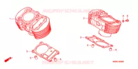 CYLINDRE pour Honda SHADOW SLASHER 750 de 2001