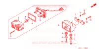 FEU ARRIERE pour Honda SHADOW SLASHER 750 de 2001