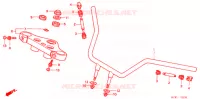 GUIDON   TE DE FOURCHE pour Honda SHADOW SLASHER 750 de 2001