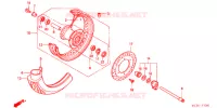 ROUE AVANT pour Honda SHADOW SLASHER 750 de 2001