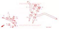 GUIDON   TE DE FOURCHE pour Honda VF 750 MAGNA DELUXE With speed warning light de 1995