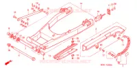 BRAS OSCILLANT pour Honda VF 750 C MAGNA de 1994