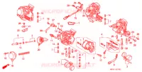 CARBURATEUR (PIECES CONSTITUTIVES) pour Honda VF 750 C MAGNA de 1994