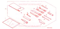 OUTIL pour Honda VF 750 C MAGNA de 1994