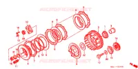 EMBRAYAGE pour Honda SHADOW 400 SLASHER 3J de 2001