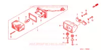 FEU ARRIERE pour Honda SHADOW 400 SLASHER 3J de 2001