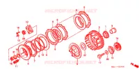 EMBRAYAGE pour Honda SHADOW 400 SLASHER 3J de 2001