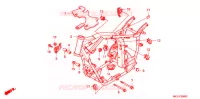CADRE pour Honda SHADOW 400 SLASHER 3J de 2001