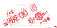 EMBRAYAGE pour Honda SHADOW 400 SLASHER 3J de 2001
