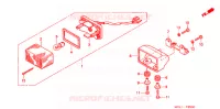 FEU ARRIERE pour Honda SHADOW 400 SLASHER 3J de 2001