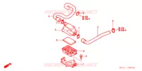 FILTRE A AIR SECONDAIRE pour Honda SHADOW 400 SLASHER J de 2001