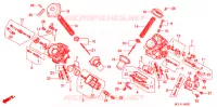 PIECES DE CARBURATEUR pour Honda SHADOW 400 SLASHER J de 2001