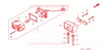 FEU ARRIERE pour Honda SHADOW 400 SLASHER de 2004