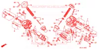 PIECES DE CARBURATEUR pour Honda SHADOW 400 SLASHER de 2004