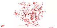 CADRE pour Honda SHADOW 400 SLASHER BLACK de 2007