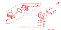 FEU ARRIERE pour Honda SHADOW 400 SLASHER BLACK de 2007