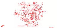 CADRE pour Honda SHADOW 400 SLASHER de 2000