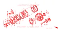 EMBRAYAGE pour Honda SHADOW 400 SLASHER de 2000